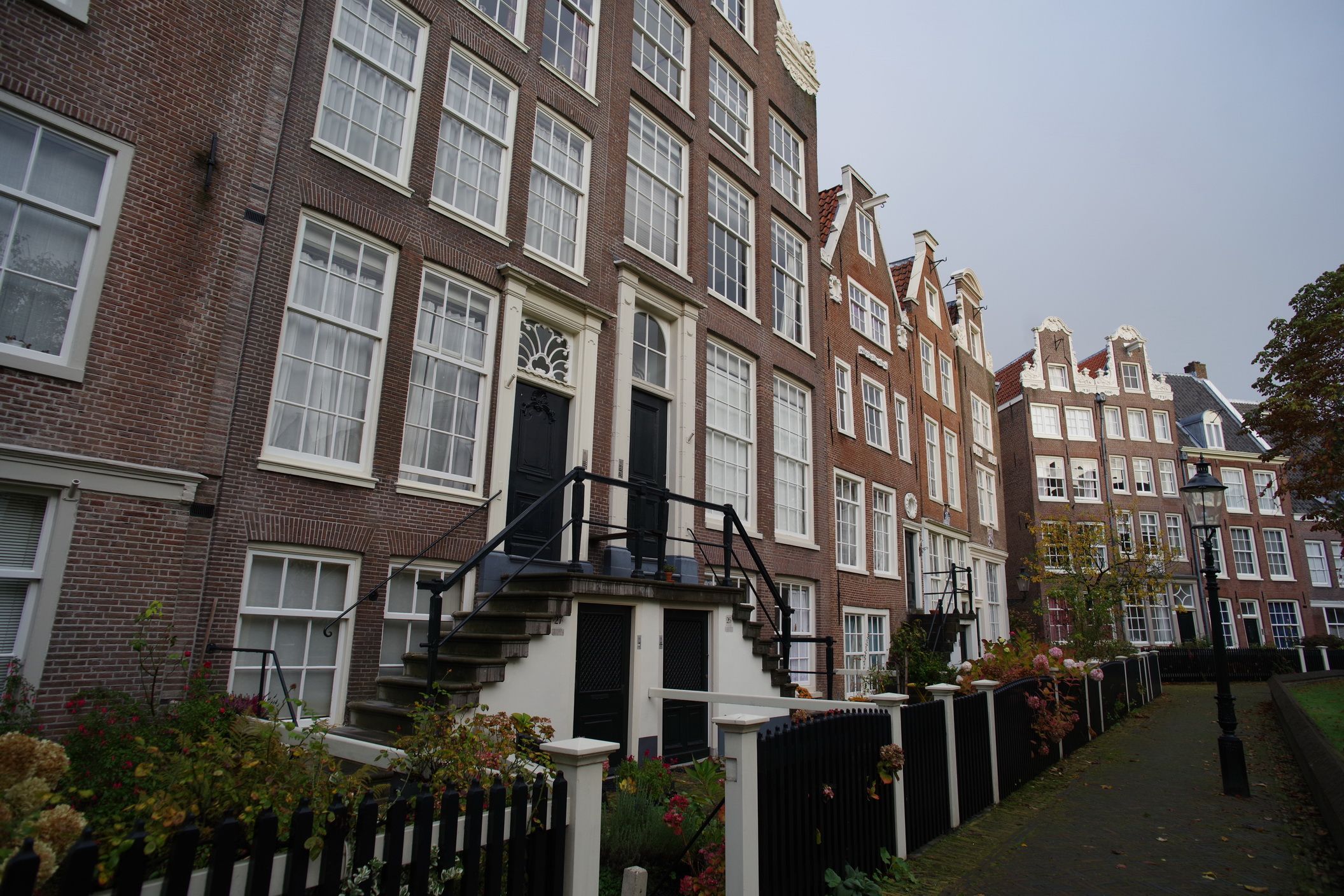 Monumentale panden Begijnhof-Amsterdam